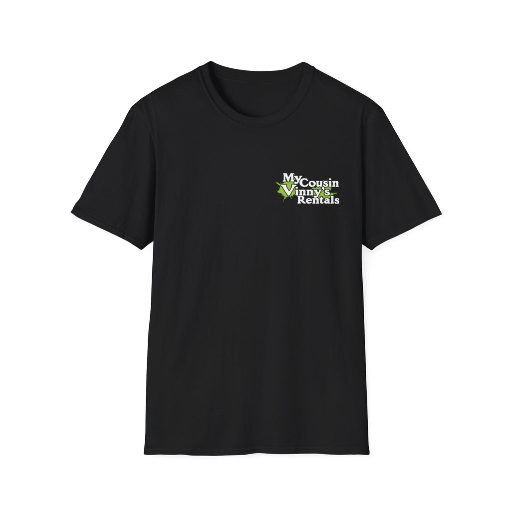 T-Shirt — My Cousin Vinny's Rentals Logo Tee